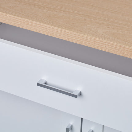 Kitchen trolley with worktop
