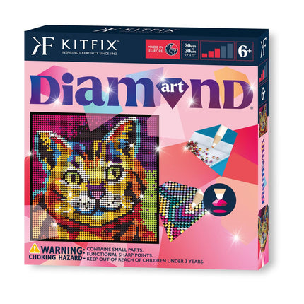 Kitfix Diy Set Diamond Art Kitten