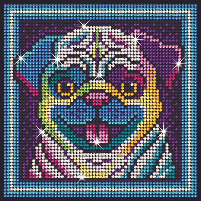 Kitfix Diy Set Diamond Art Pug
