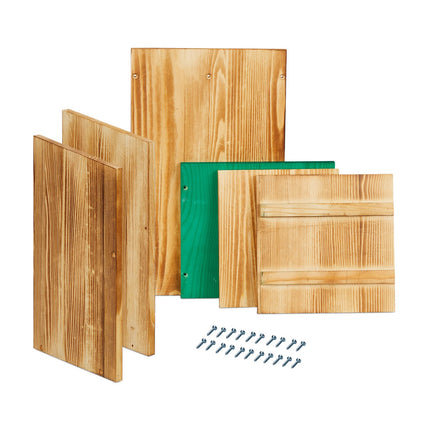 Kit for green roof box