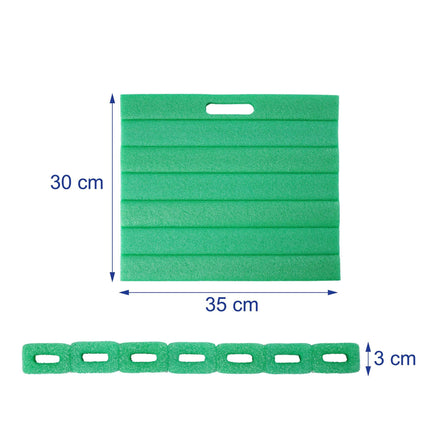 Knee Pads with Handle, Set of 2 – Green EVA Foam