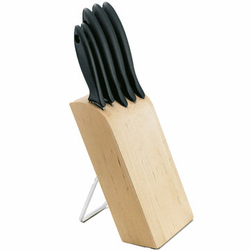 Knife block with 5 knives Essential