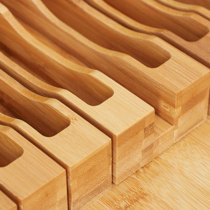 Knife rack in bamboo