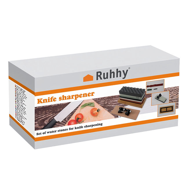 Knife sharpener - 2 stones + accessories Ruhhy 23763