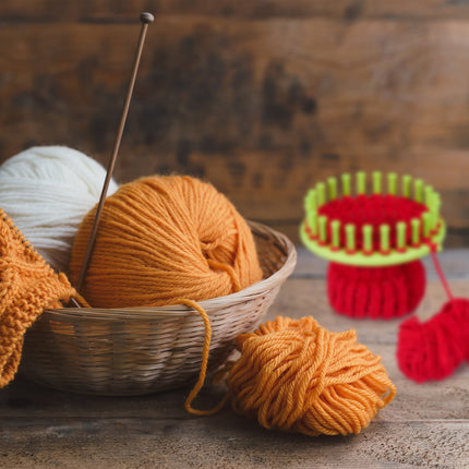 Knitting rings set of 6