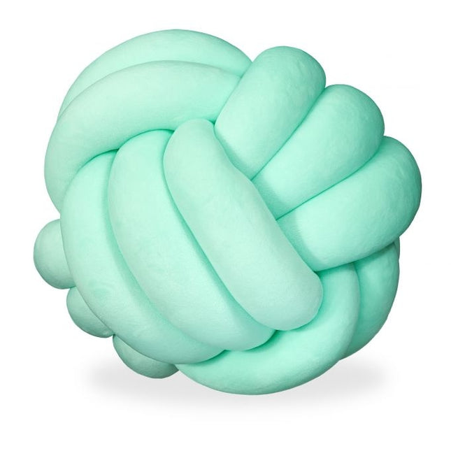 Knot cushion solid color