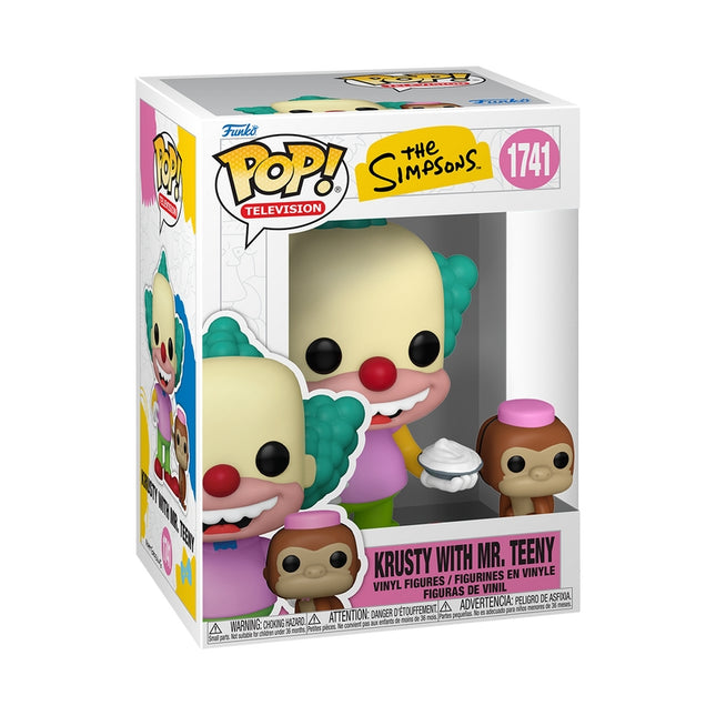 Krusty Funko Pop! Vinyl Figure with Mr. Teeny, Collectible Toy