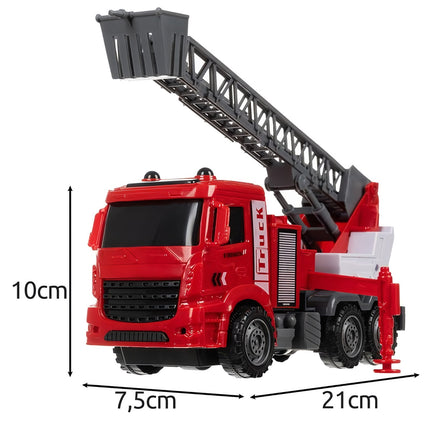 Kruzzel 24631 Fire Department Car Set
