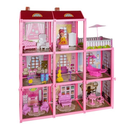 Kruzzel dollhouse 65 cm