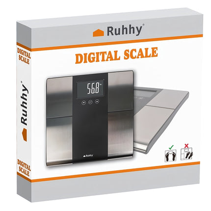LCD Bathroom Scale - Analytical Ruhhy 24638