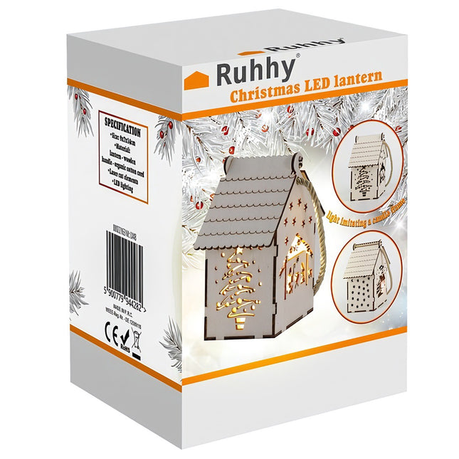 LED Advent lantern Ruhhy 22163