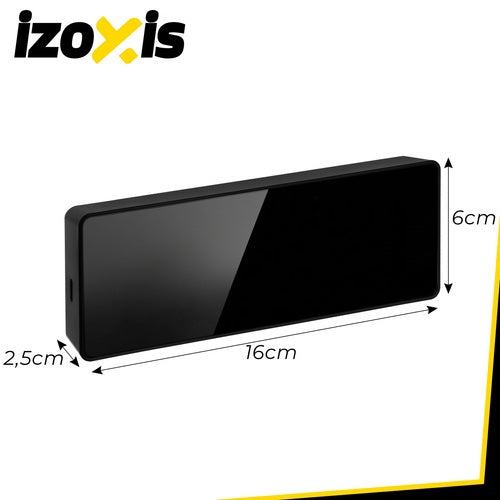 LED Alarm Clock with Color Display and USB Power
