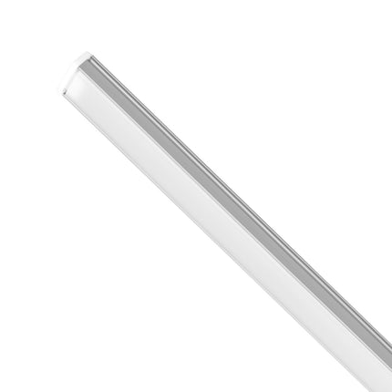 LED Aluminum Channel, U-Shape 6.6ft, Milky Cover, 10-Pack