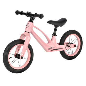 LED Balance Bike, 12"" Wheel, Pink