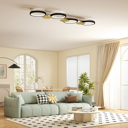 LED Ceiling Light 38W, 1500LM, 3000K-6500K, Remote Control