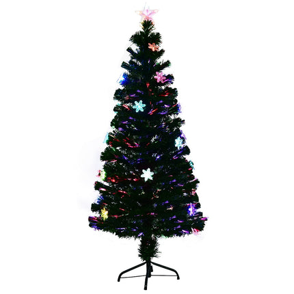 LED Christmas Tree, Fiber Optic, 180 cm, Green