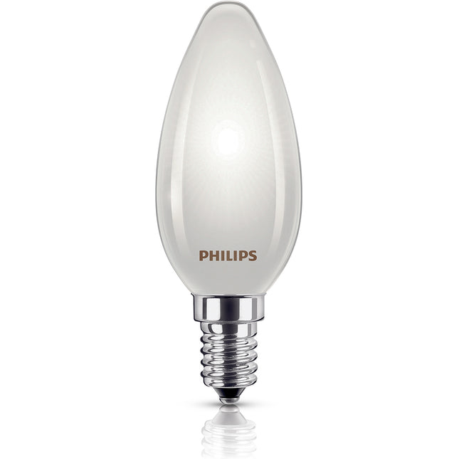 LED E14 Crown B35 2.3W (40W) Frosted 485lm 2700K Energy class A