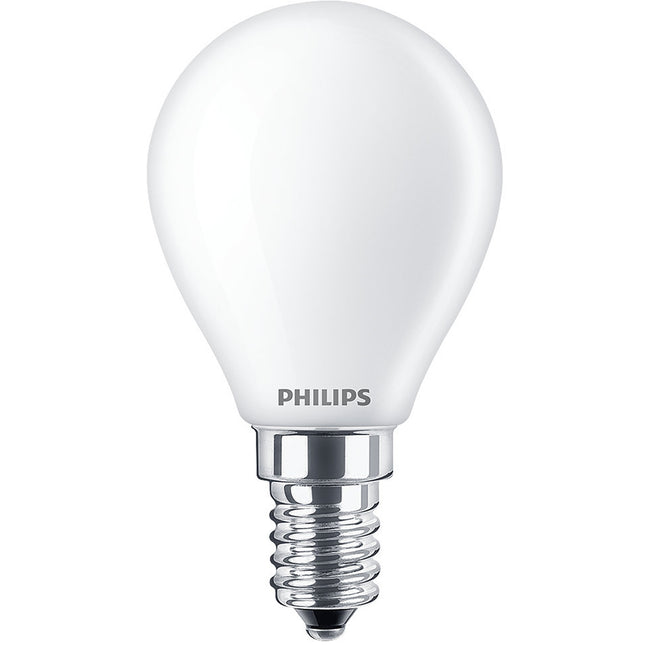 LED E14 Globe 3.4W (40W) Frost Dim WarmGl 470