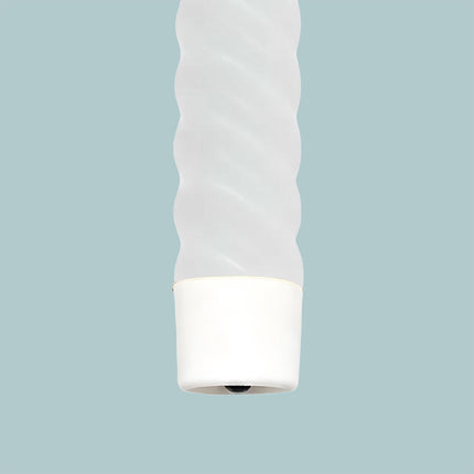 LED Flameless Taper Candles, Real Wax, Set of 6