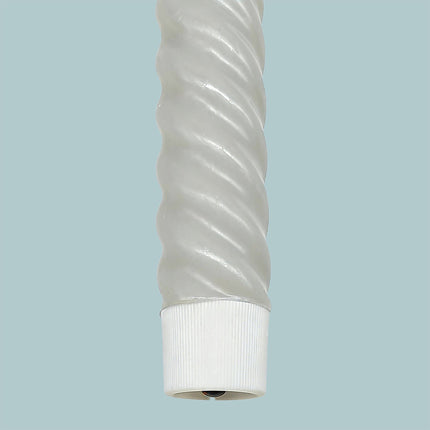 LED Flameless Taper Candles, Real Wax, Set of 6