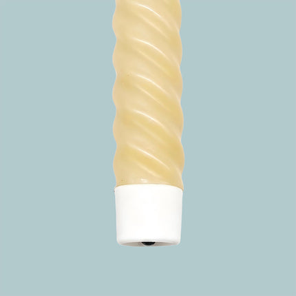 LED Flameless Taper Candles, Real Wax, Set of 6