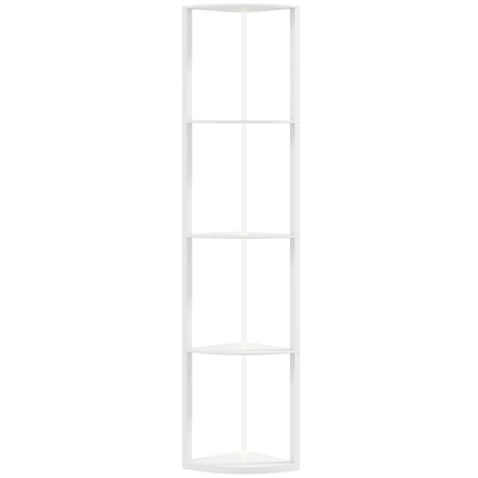 LED Floor Lamp with Shelves, RGB Lighting, Remote Control
