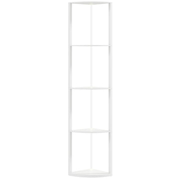 LED Floor Lamp with Shelves, RGB Lighting, Remote Control