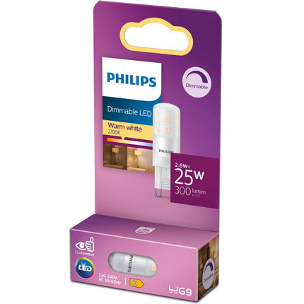 LED G9 Capsule 25W Dimmable 345lm