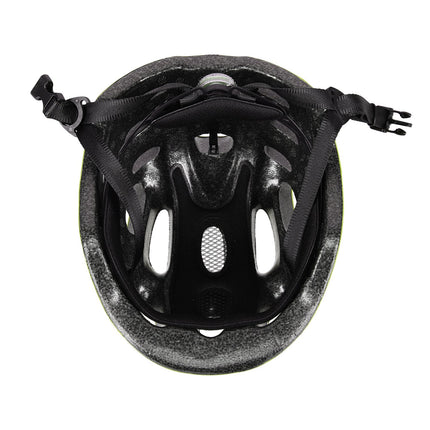 LED Green Helmet, XXS (48-54 cm), Nils Extreme
