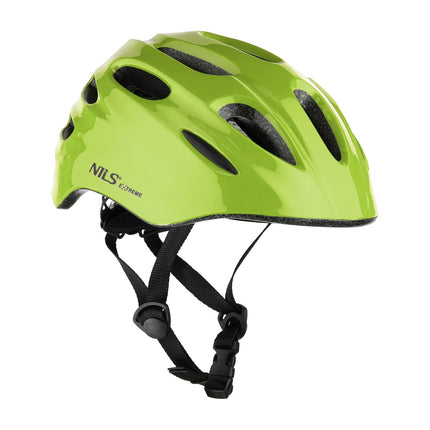 LED Helmet, Green, Size S (51-58 cm)
