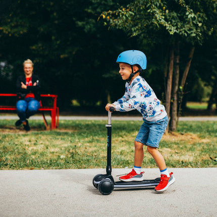 LED Junior Scooter, Adjustable Height, Lightweight