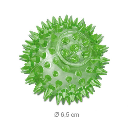 LED Light-Up Spiky Balls, 12-Pack, Multicolor
