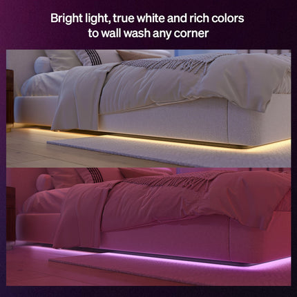 LED Lightstrip, White & Color Gradient, 4m Length