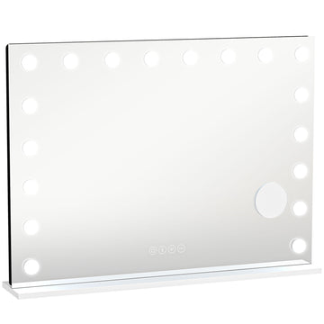 LED Makeup Mirror with Bluetooth, RGB, 10x Magnification