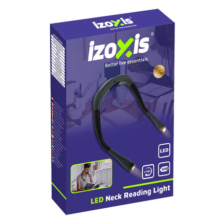 LED Neck Reading Lamp – Adjustable, Rechargeable
