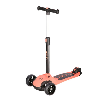 LED Pink Scooter – Adjustable Height, Lightweight