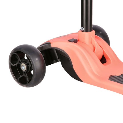 LED Pink Scooter – Adjustable Height, Lightweight