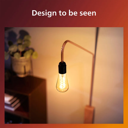 LED SceneSwitch E27 ST64 7-3,8-1W (50W) Deco spiral