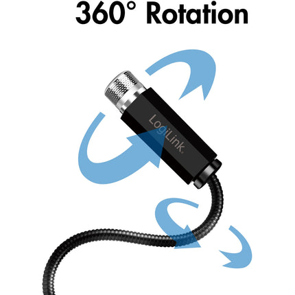 LED Starlight 6 light patterns USB-A