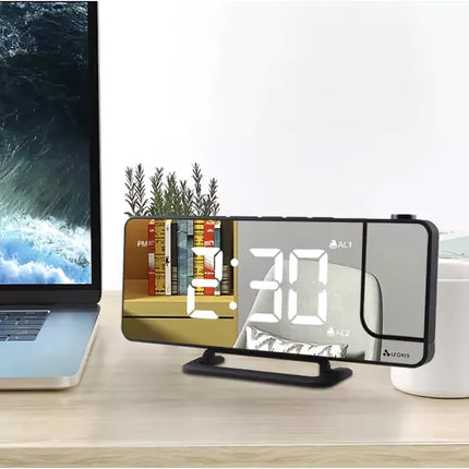 LED alarm clock with Izoxis 19576 projector