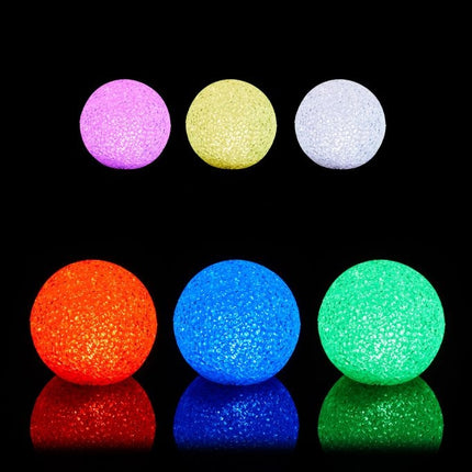 LED ball light with color change, set of 3