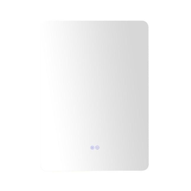 LED bathroom mirror with lighting & touch switch & memory function wall mirror 70 x 50 cm