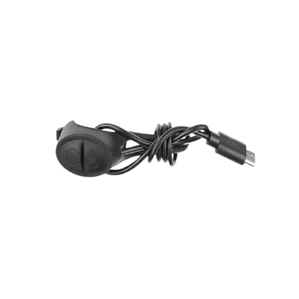 LED bicycle lamp with a counter