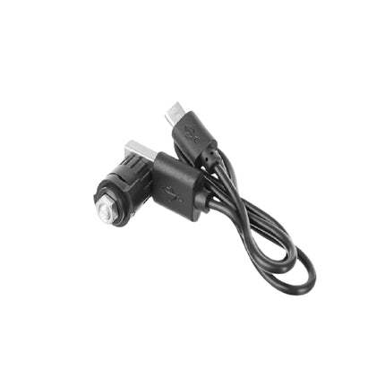 LED bicycle lamp with a counter