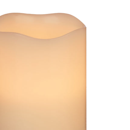 LED block light wax set of 3