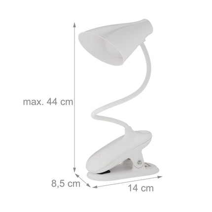LED clamp lamp with touch function