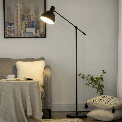 LED floor lamp with adjustable stand and dimmable light