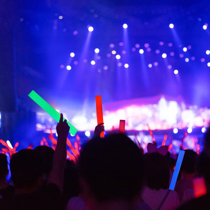 LED foam stick with 6 effects