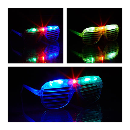 LED glasses - set of 10