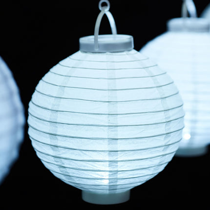 LED lanterns white 10 pcs